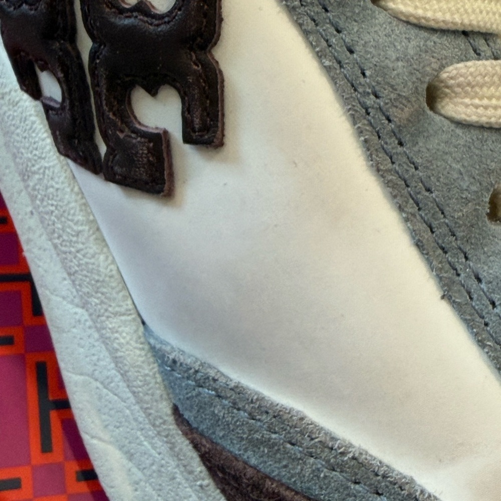 Tory Burch Tory Trainer White/Plum - Picture 8 of 13